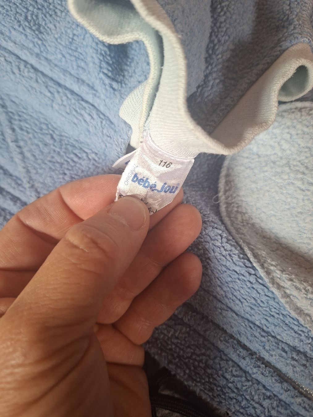 Pigiami: bébé-jou Winterpyjama, Gr. 116, hellblau – Usato da Hinwil venduto da jasangarria 1