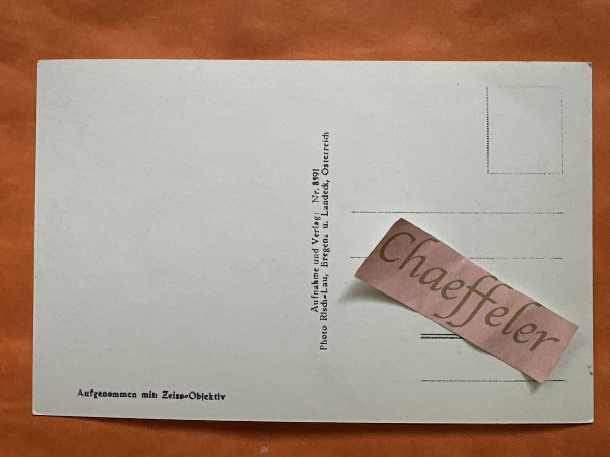 Cartes postales: Alte Ansichtskarte Sporthotel Post Stammerspitze Samnaun – D'occasion à Zürich par Chaeffeler 1