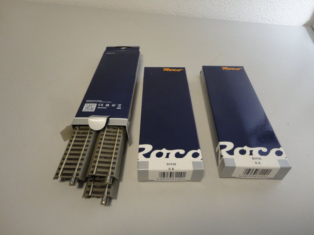 Gerades Gleis – Spur 00, Modelllänge 168 Mm, Für Modelleisenbahnen, Kleinteile