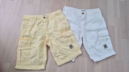 2 Camp David Cargo Shorts mit tonigen Tapes NEU / S