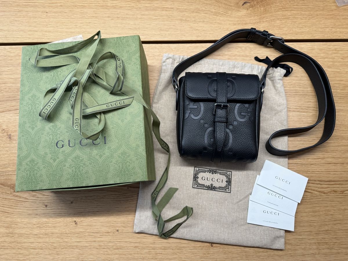 Gucci Borse: Gucci Jumbo GG small messenger bag – Nuovo (secondo la descrizione) da Zollikerberg venduto da mik_5skf 1