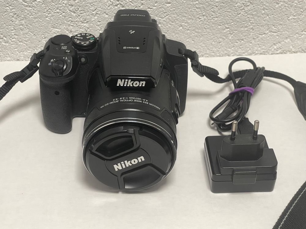 Nikon BridgeKamera Coolpix P900 , Zoom 24 2000 mm Kaufen auf Ricardo