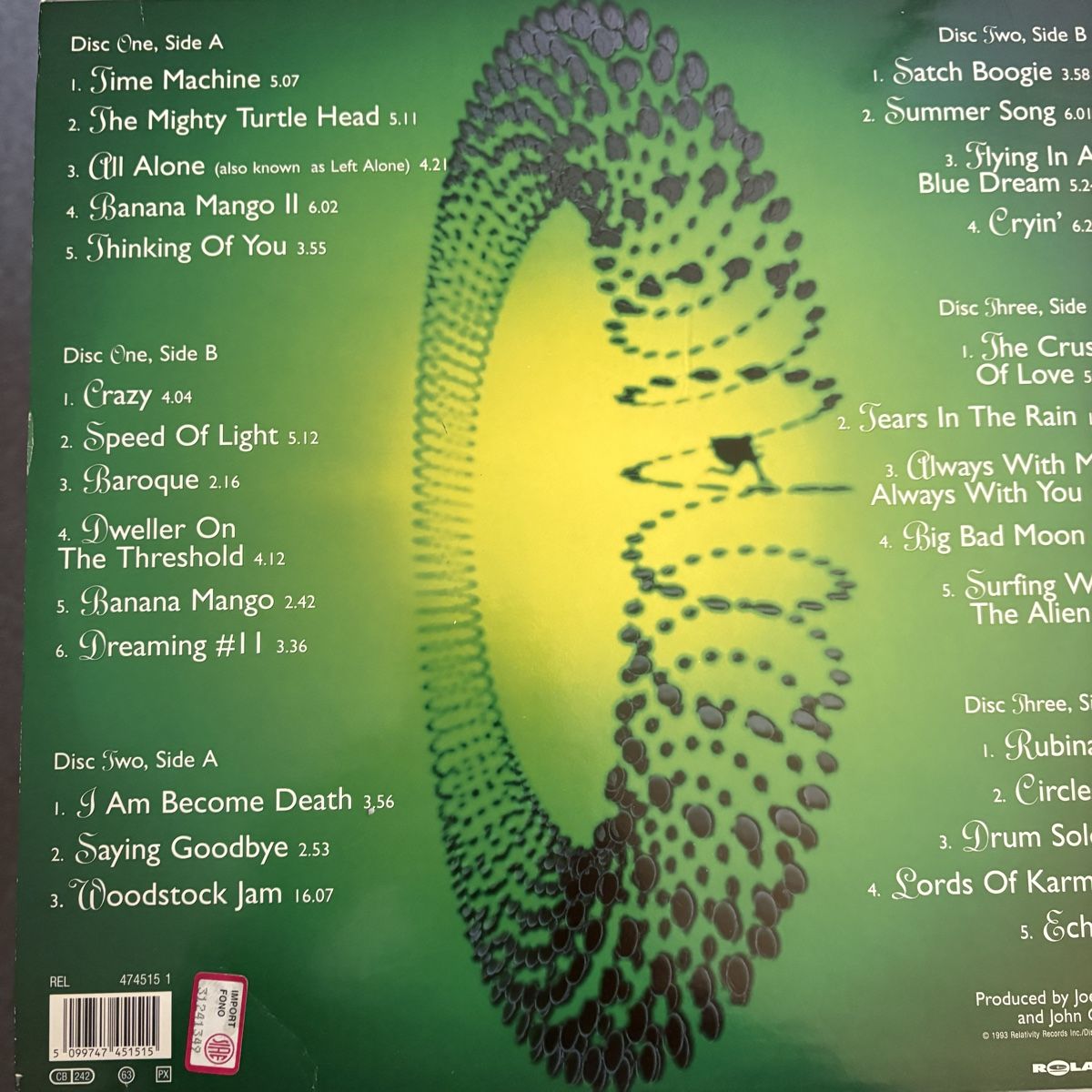 Schallplatten: Joe Satriani - Time Machine – Gebraucht aus Guntershausen von Simone_75 1