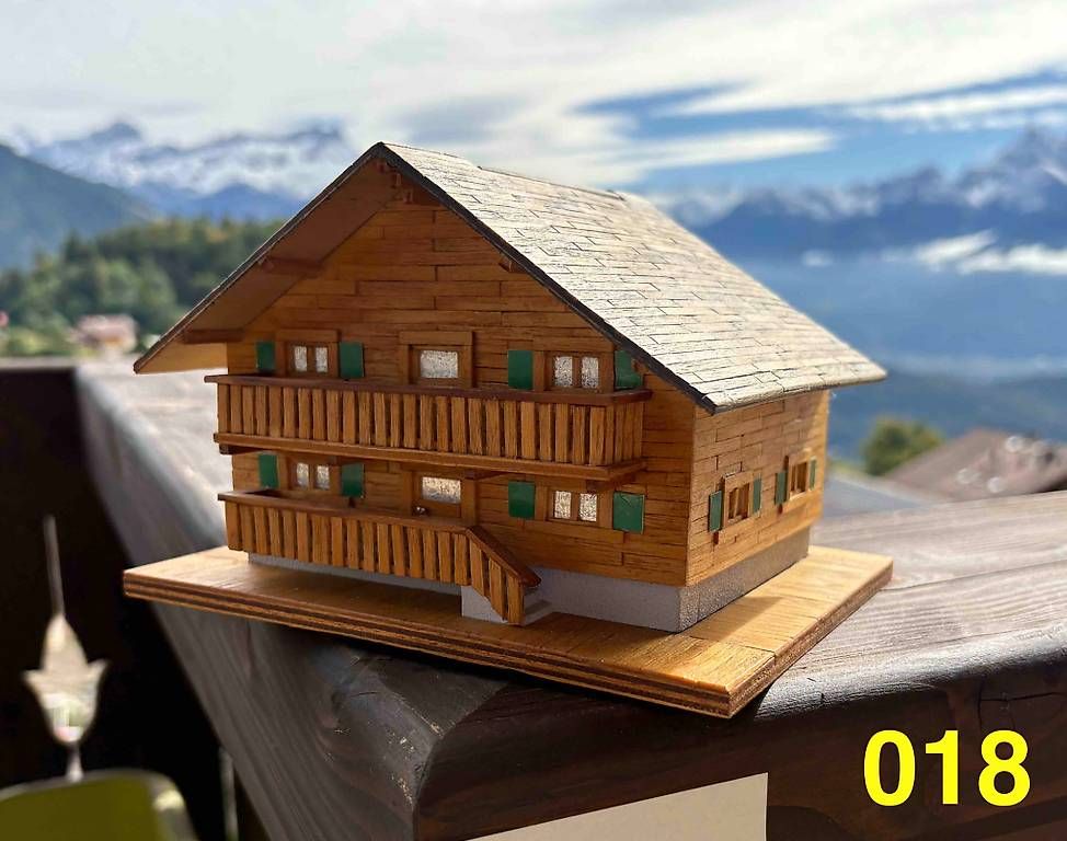 Modellbausätze & Standmodelle: Maison et Chalet Suisse miniature – Gebraucht aus Leysin von StephaneBosch 2