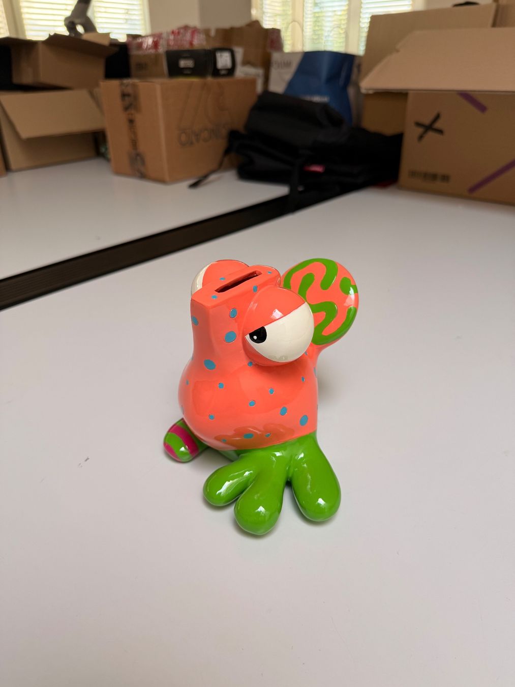 Salvadanai: Keramik Sparschwein Monster farbig – Nuovo (secondo la descrizione) da Zug venduto da isdach 2