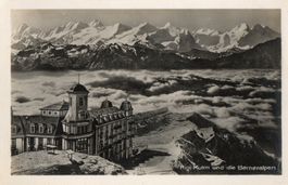 Rigi-Kulm und die Berneralpen