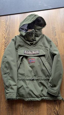 Napapijri Skidoo Anorak, Damen/Herren, Grösse XL, Olivgrün