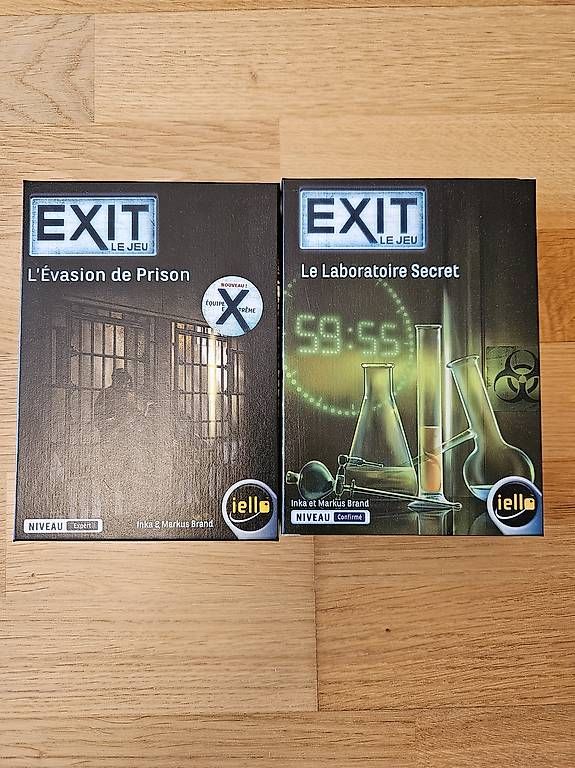 Spiele: 2 jeux Exit – Gebraucht aus Brügg BE von sop_pyj2