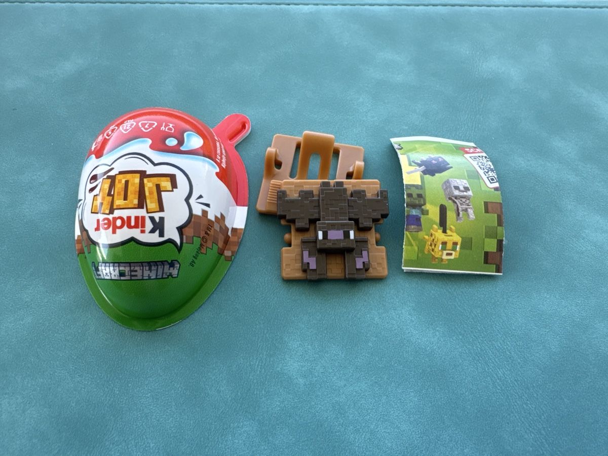 Statuette: Minecraft Kinder Joy  Bat Cilp "ohne Kinderjoyschale" – Nuovo e nell'imballaggio originale da Giffers venduto da cam_mb92