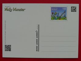 2016, Molly Monster: Nr.1581 auf Postkarte