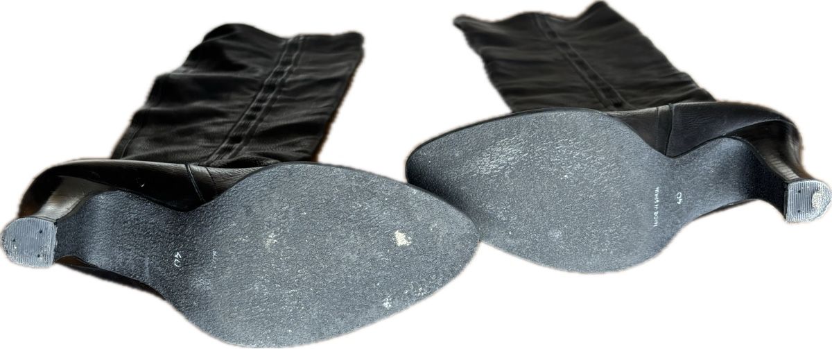 Scarpe da donna: Cuissardes cuir noir Bernies 40 – Nuovo (secondo la descrizione) da Dotzigen venduto da SecondHandGems 4
