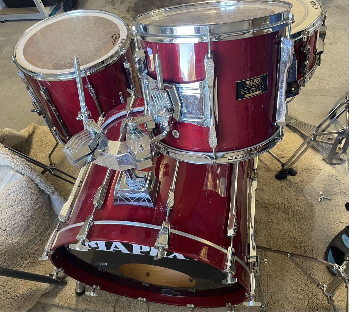 Strumenti musicali: Mapex Orion series schlagzeug – Usato da Altstätten SG venduto da ruf_7sp5