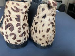 Stiefeletten Leoprint