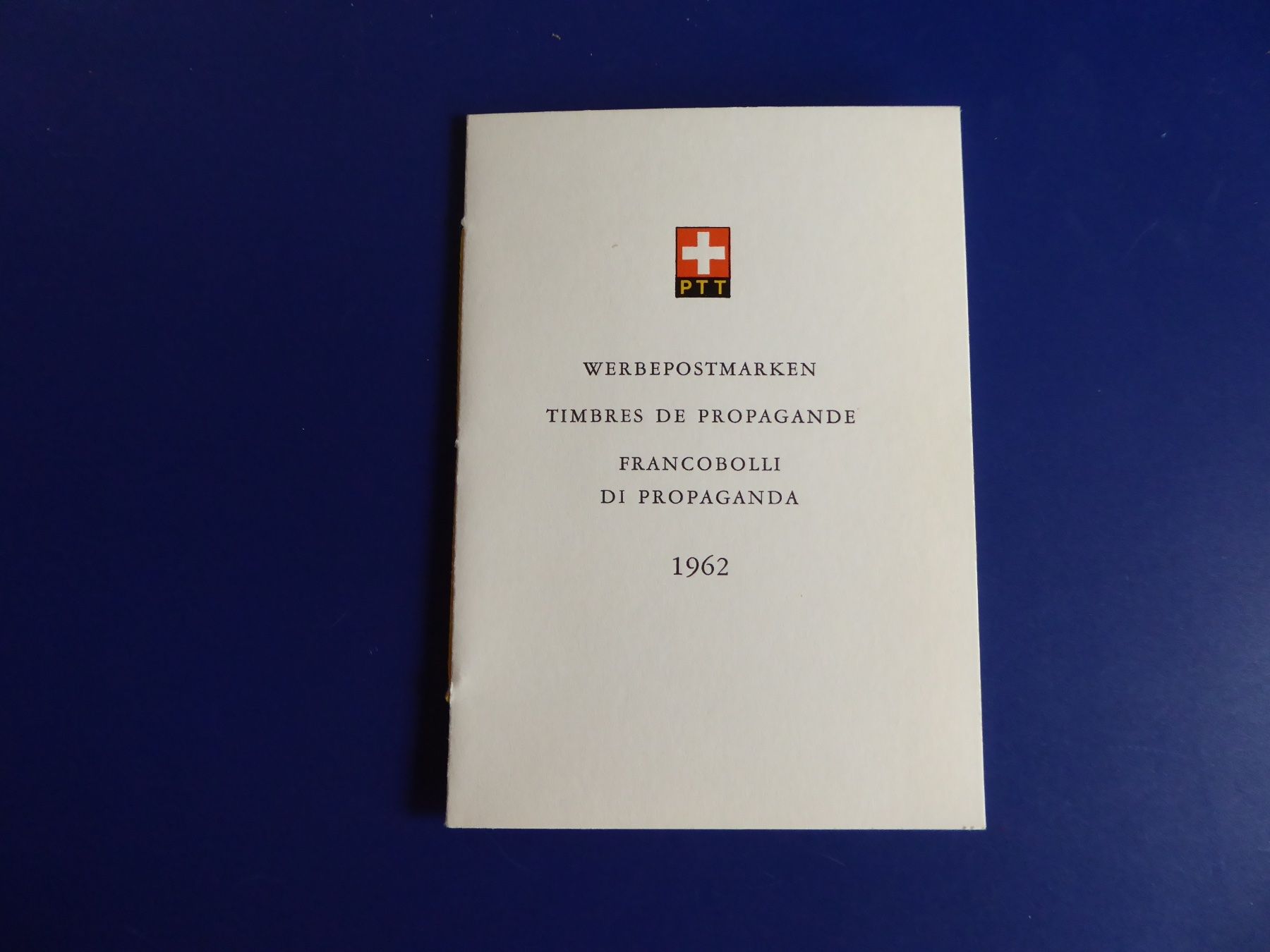 Alle Briefmarken: Werbepostmarken 1962 Gebundenes Heft – Neu (gemäss Beschreibung) aus Birrhard von Telemaster1 1