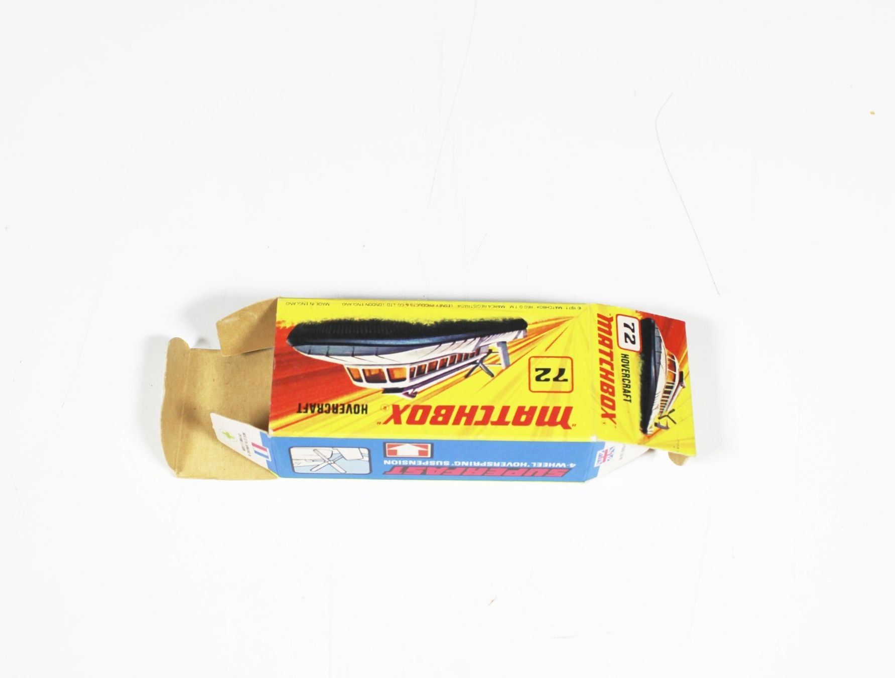 Matchbox Modellini d'auto: Matchbox Superfast HOVERCRAFT Nr. 72 von 1972 – Usato da Brüttisellen venduto da Collector-Corner 9