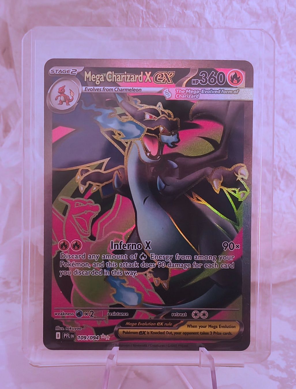 Pokémon Carte collezionabili: Mega Charizard X 109/094 phantasmal flames pokemon PFL EN – Nuovo (secondo la descrizione) da Muraz (Collombey) venduto da Carddealerswis