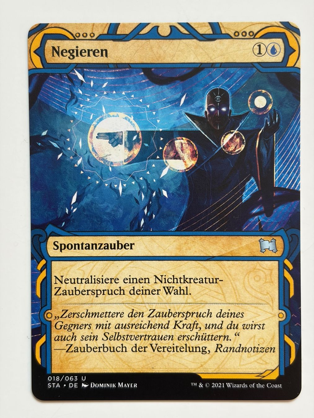 Magic The Gathering Carte collezionabili: Negieren - Das Mystische Archiv – Usato da Bonstetten venduto da ddiederichs