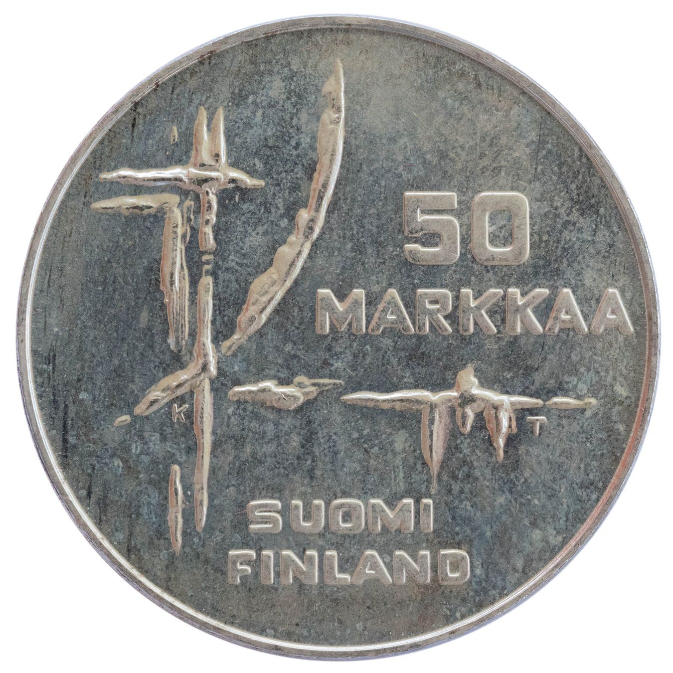 Tutti le monete: Finland 50 Markkaa 1982 Silber – Nuovo (secondo la descrizione) da Rotkreuz venduto da num_6343 1