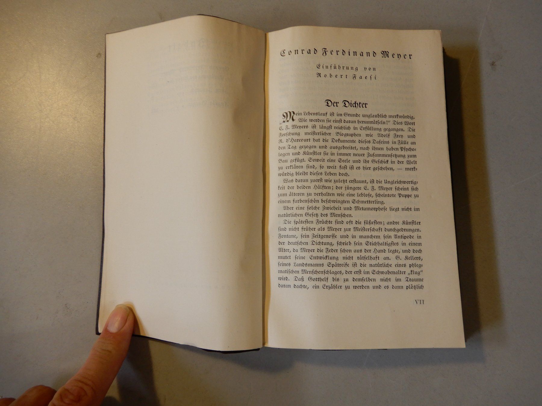 Livres: Conrad Ferdinand Meyer Werke Erster Band 1924 – D'occasion à Erstfeld par Mario_boe0 3