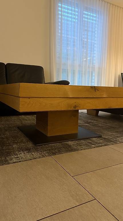 Tavoli: Voglauer Couchtisch massiv Eiche mit 2 Schubladen – Usato da Villmergen venduto da dav_bhh5 2