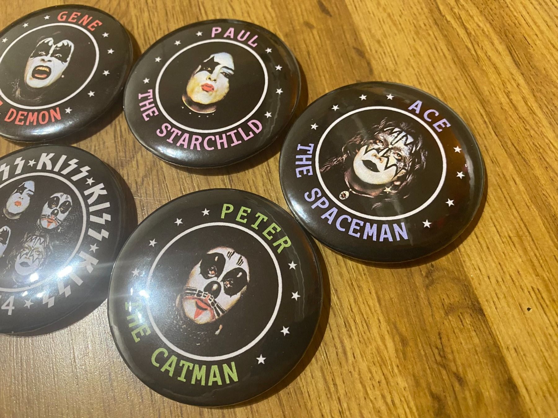 Calamite: 5x KISS Magnete, Neu! – Usato da Basel venduto da VinylLover68 2
