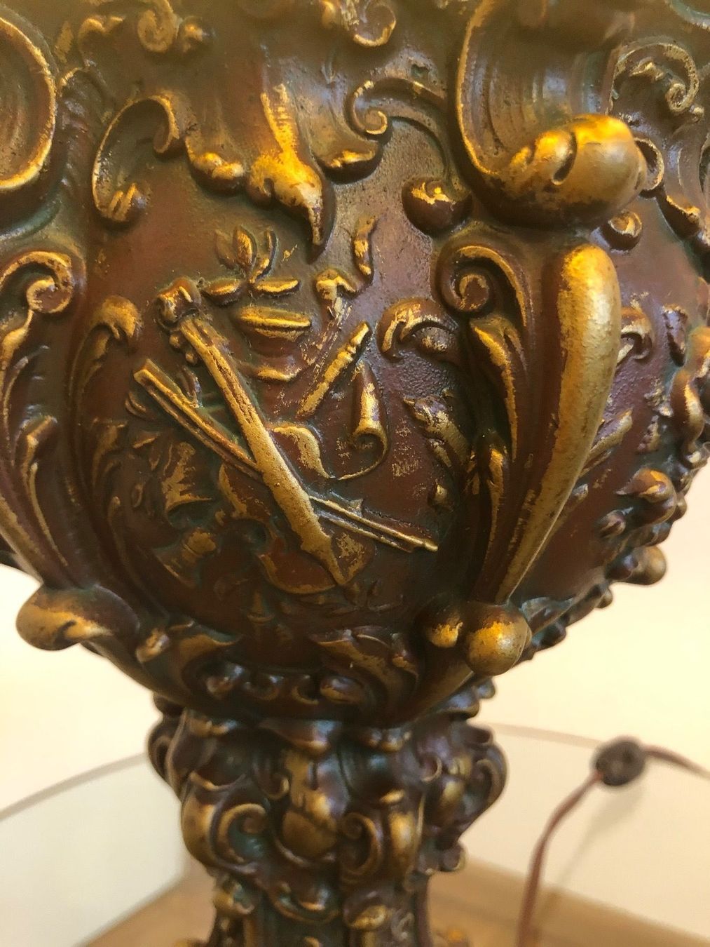 Lampade: Antik Tischlampe – Usato da Basel venduto da tar92 2