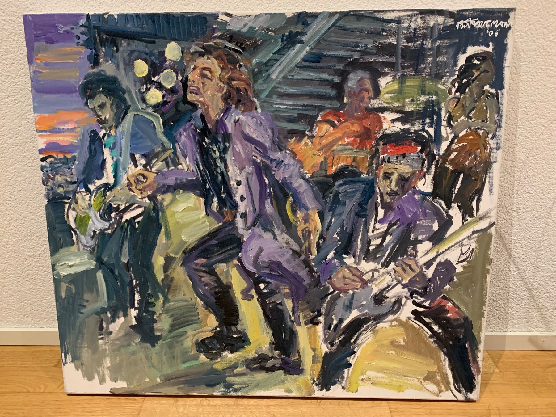 Dipinti: Rolling Stones Öl auf Leinwand – Usato da Altstätten SG venduto da Edeco