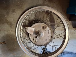 HONDA CB450 1968 HINTERRAD MIT BORRANI FELGE OLDTIMER