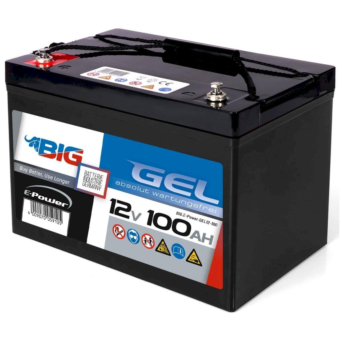 Batterie: BIG E-Power GEL 12V 100Ah – Nuovo e nell'imballaggio originale da Bottighofen venduto da zaap 1