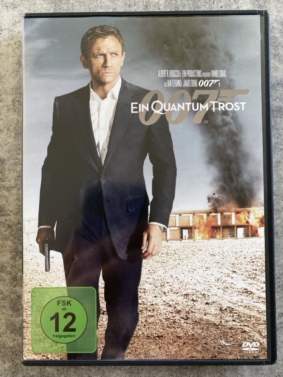 Tutti i DVDs: DVD James Bond 007 Ein Quantum Trost – Usato da Niederbüren venduto da funkel06