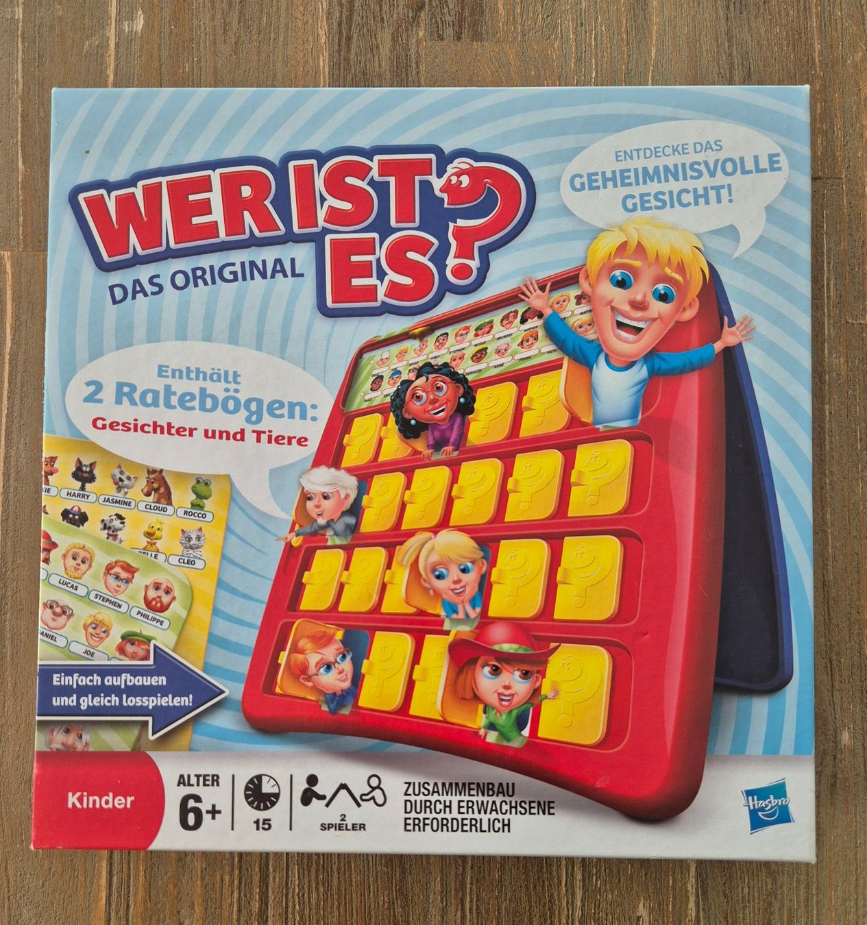 Hasbro Giochi: Hasbro Games Wer ist es? – Usato da Wahlen b. Laufen venduto da Faentli2010