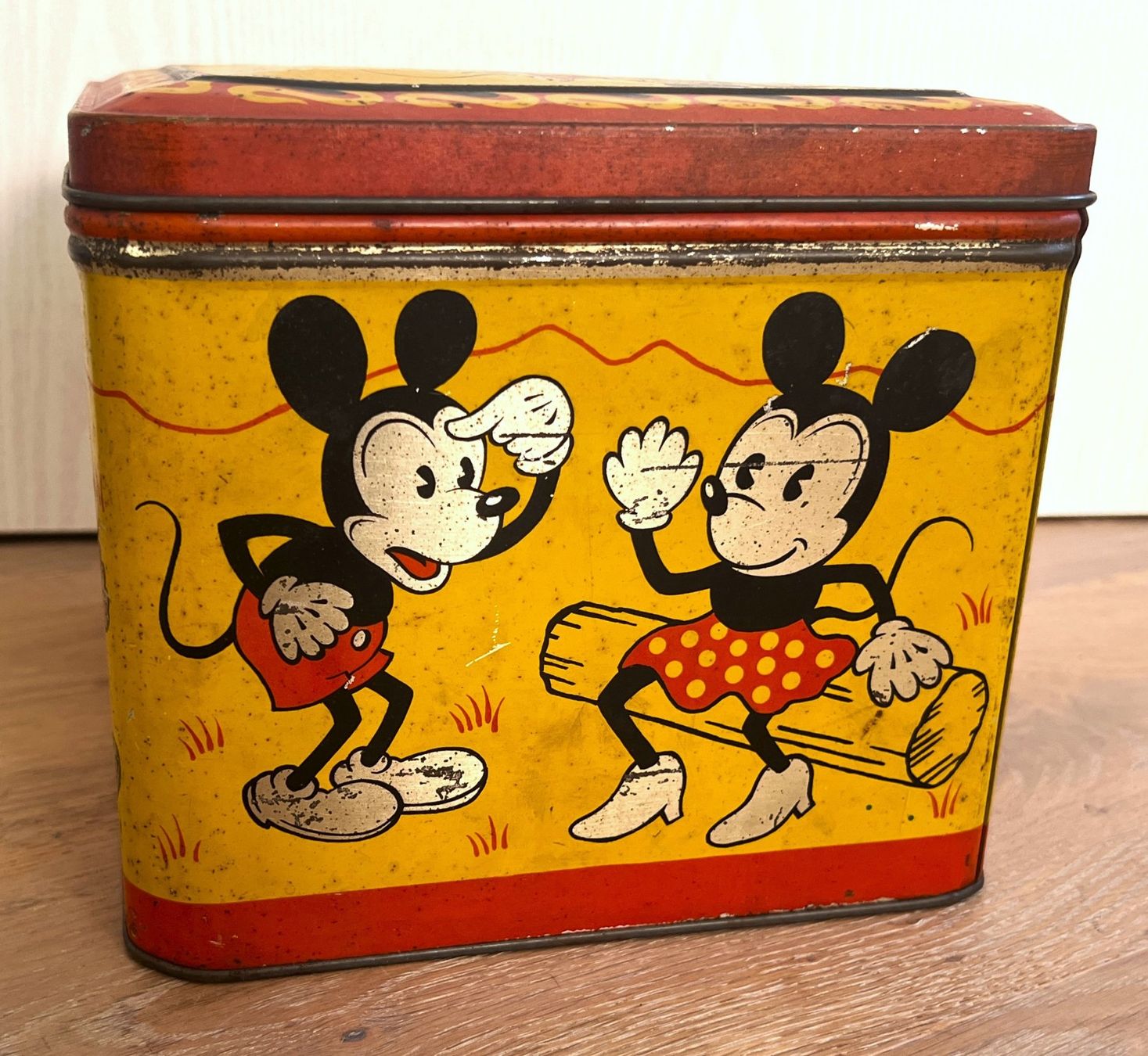 Dosen: Blechdose Disch Othmarsingen selten, Micky Mickey-Mouse 30er – Gebraucht aus Rothrist von Brandystar 4
