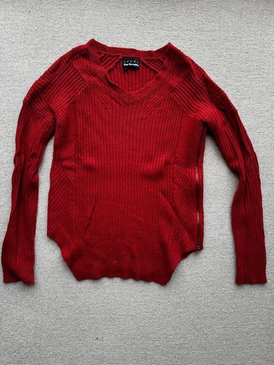 Maglioni & Felpe: Pull Rouge Côtelé The Kooples S Automne – Usato da Vevey venduto da lua_vb2w