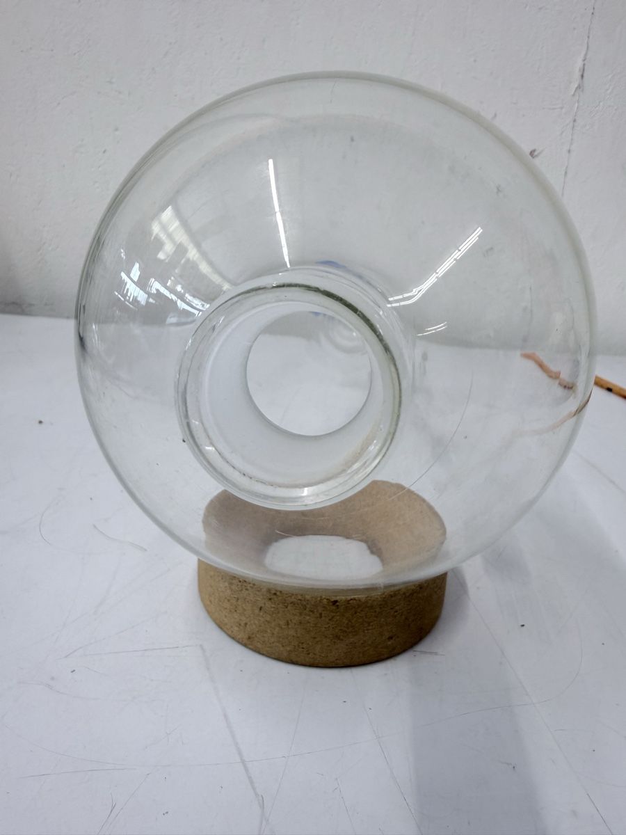 Verres: PYREX Scheidetrichter aus Laborglas – grossformatig mit Glas – D'occasion à Schupfart par philippb06 2