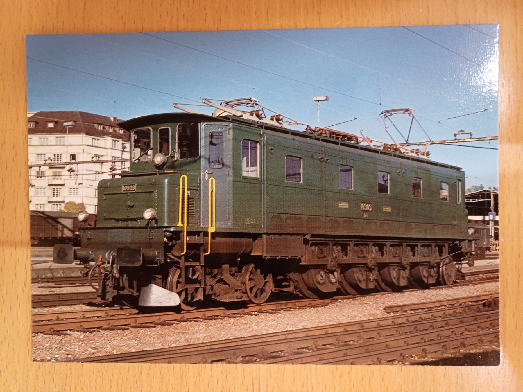 Ansichtskarten: Postkarte SBB Ae 4/7 Schnellzuglok – Neu (gemäss Beschreibung) aus Matten von MEFEZ
