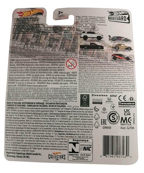 Hot Wheels Modellini d'auto: Mattel GRM09 Hot Wheels Premium Real Riders Boulevard Custom – Nuovo e nell'imballaggio originale da Löbau venduto da Krocoworld 1