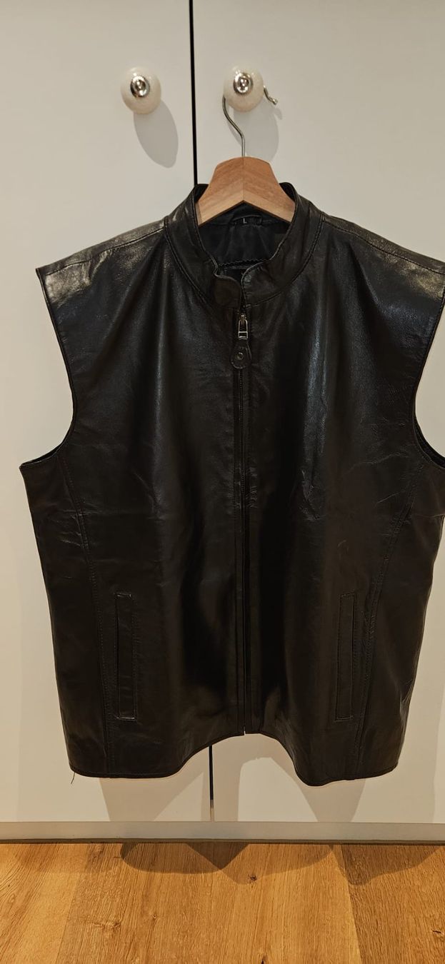 Gilets & Westen: Neue Herren Weste Echt Leder – Neu und originalverpackt aus Arbon von my_shopping 3