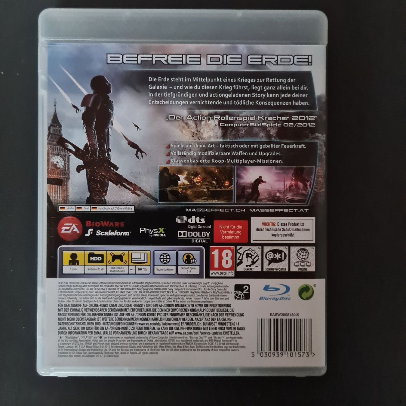 Giochi: Mass Effect 3 für PS3 – Usato da Chur venduto da 1996hiphop 1