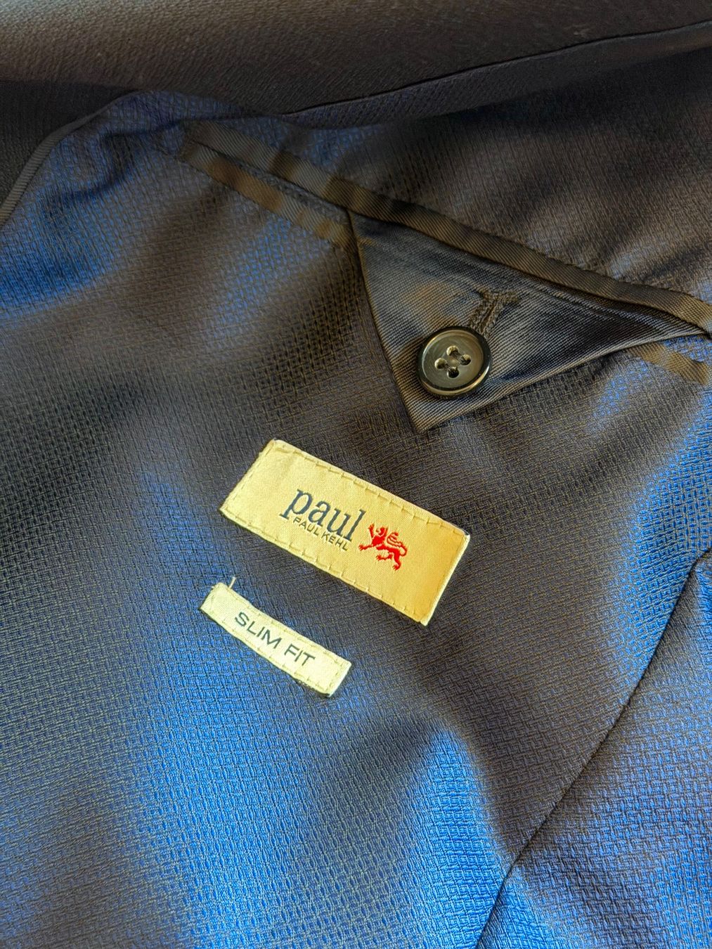 Completi: PKZ Paul Navy Slim Anzug – Usato da Bern venduto da clumsyAvocado 8