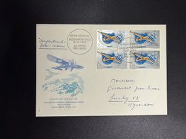 Sonderflugbrief 25 Jahre Pro Aero 1963