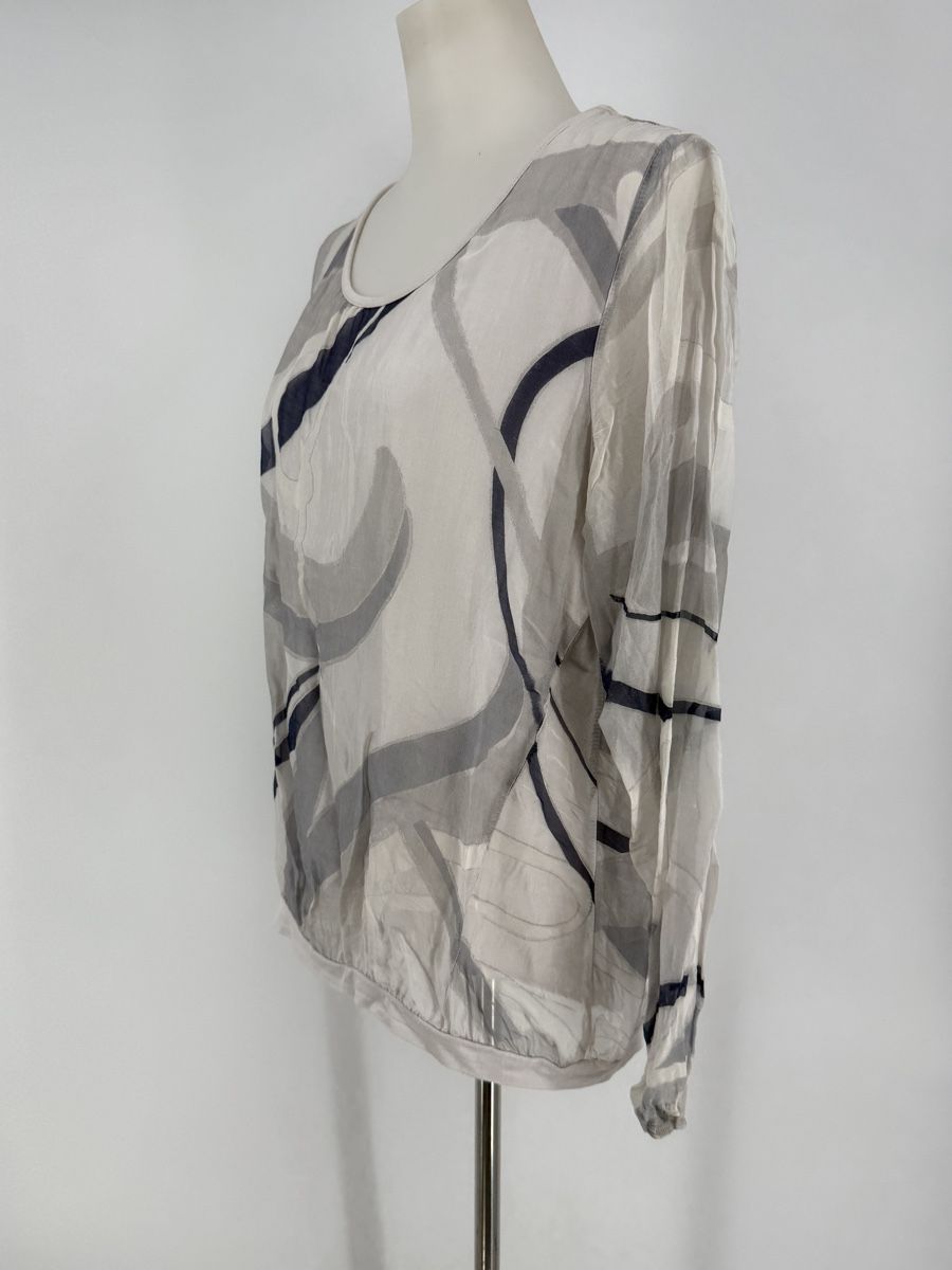 Top: Seiden Bluse/ Top Gr. M von iSILK – Usato da Auenstein venduto da moin. 3