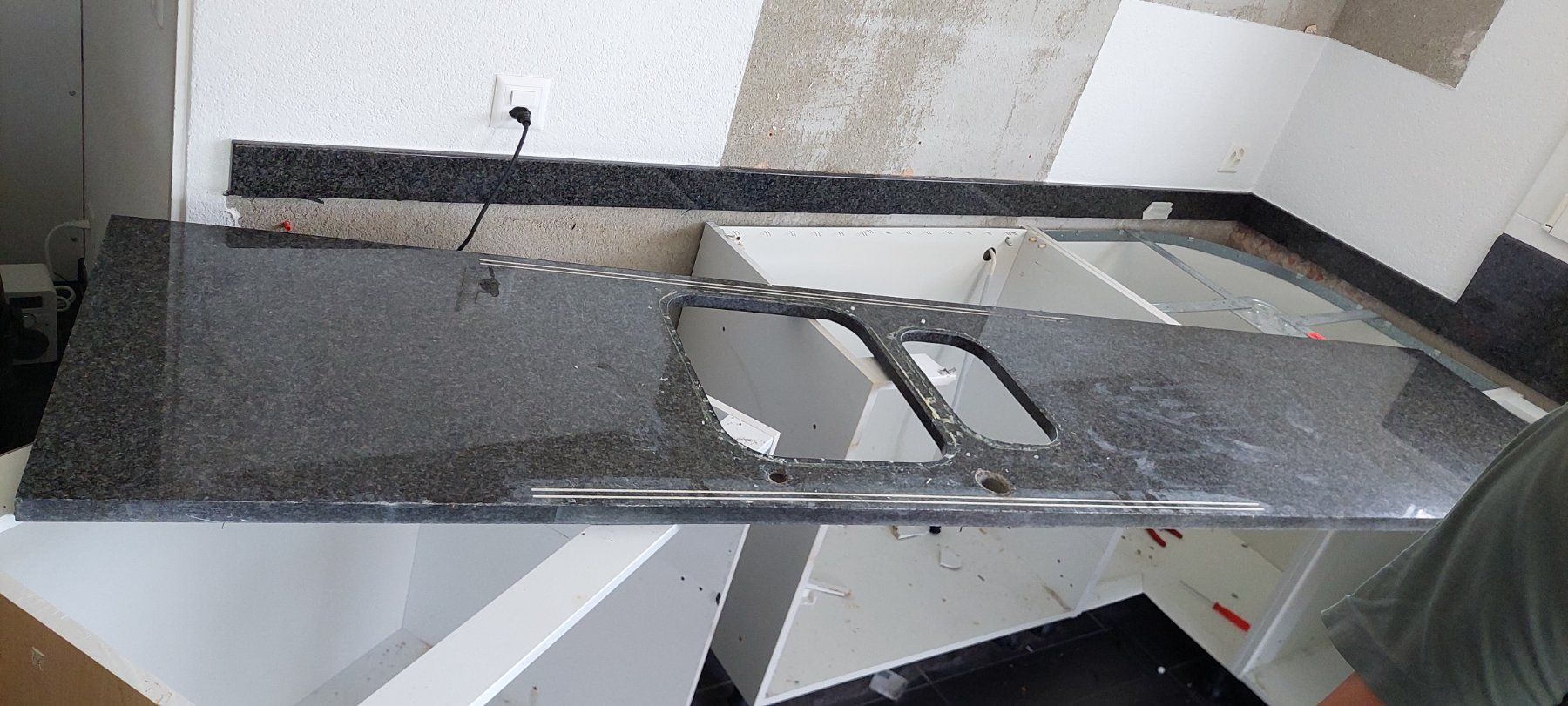 Komplettküchen: Granit Küchenabdeckung – Gebraucht aus Wiler von Himmel69 1