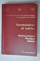 Formulaires et table - Mathématiques, physique, chimie