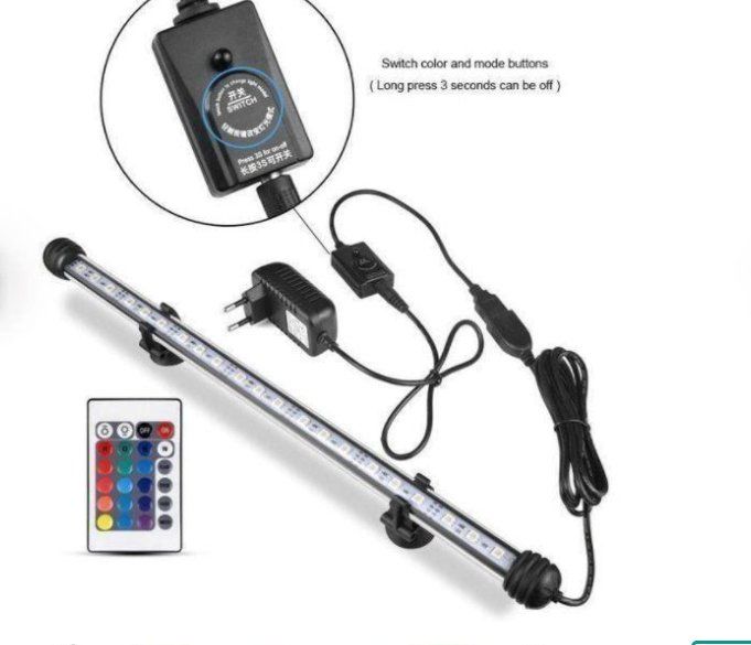 Lampade: LED Aquarium Beleuchtung – Nuovo e nell'imballaggio originale da Amriswil venduto da Ravinvida 7