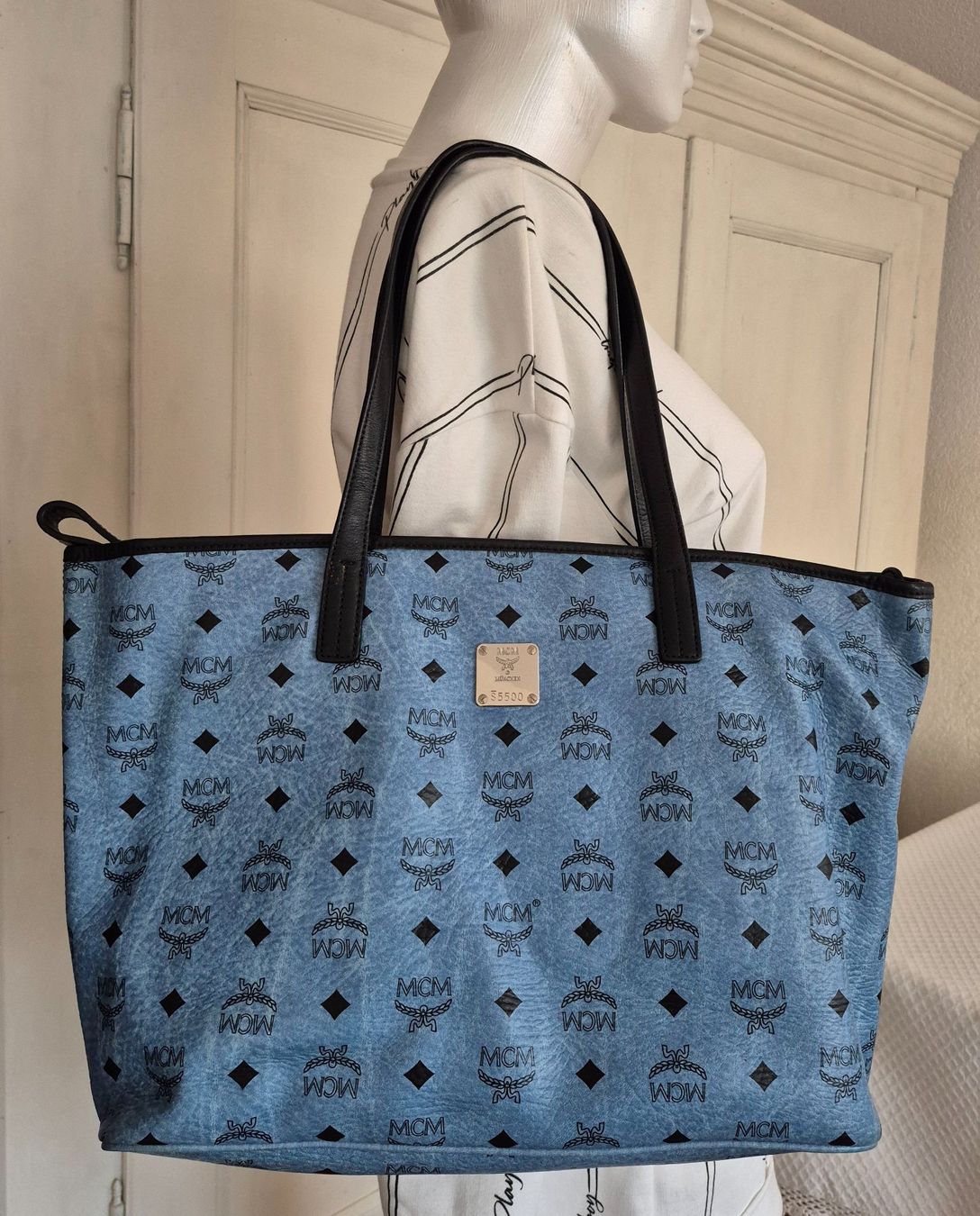 Mcm Borse da donna: MCM Shopper Size M, mit Reißverschluss – Usato da Dottikon venduto da Pega7 1