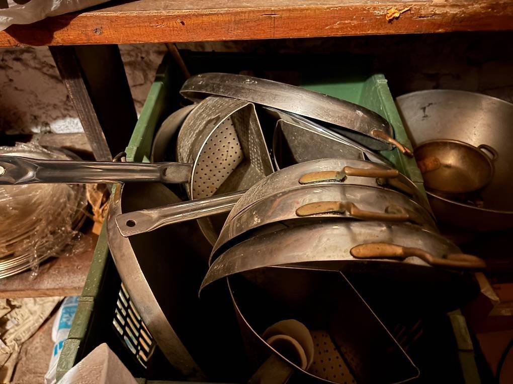 Pentole: Pentolame in acciaio – Usato da melide venduto da sara.maz1