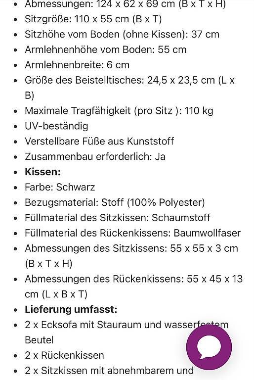 Divani: NEUE Rattan Lounge 2er Sofa – Usato da Gwatt (Thun) venduto da Bennae 1