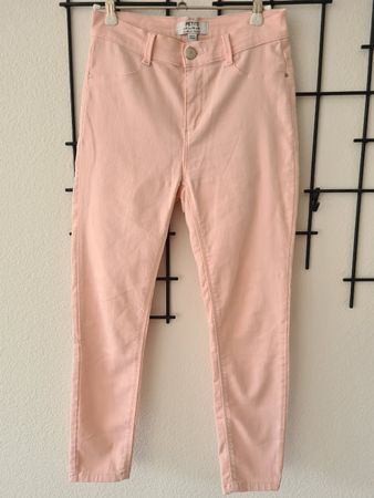 Dorothy Perkins 7/8 Jeans, Gr. 38, hellrosa, neuwertig!