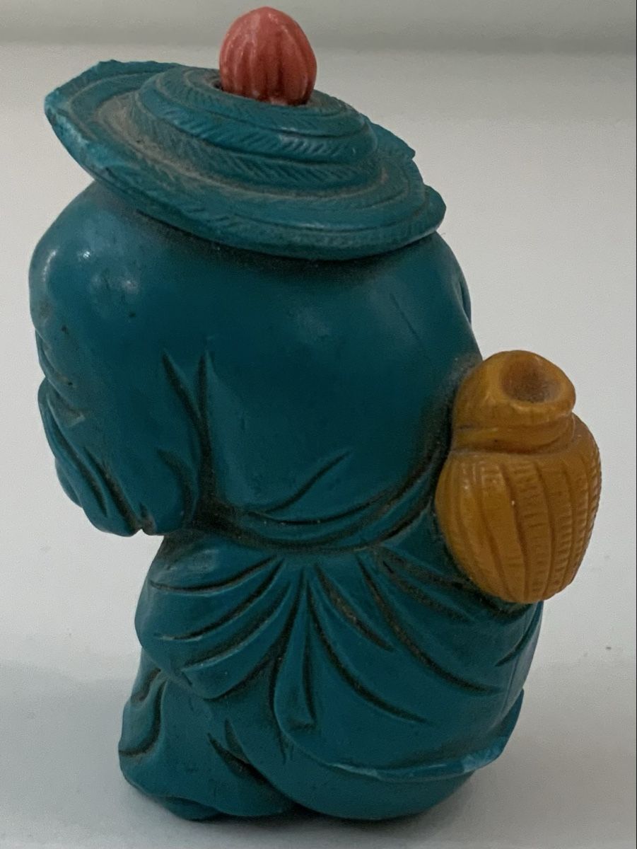 Figuren: Tabatière en forme de personnage bleu – Gebraucht aus rolle von Tontonjulot 2
