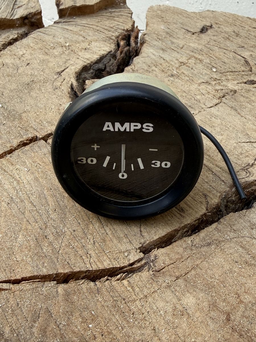 Tutti pezzi di ricambio auto: Amperemeter mit Skala bis 30 Ampere für Oldtimer – Usato da Gossau ZH venduto da jjdrive